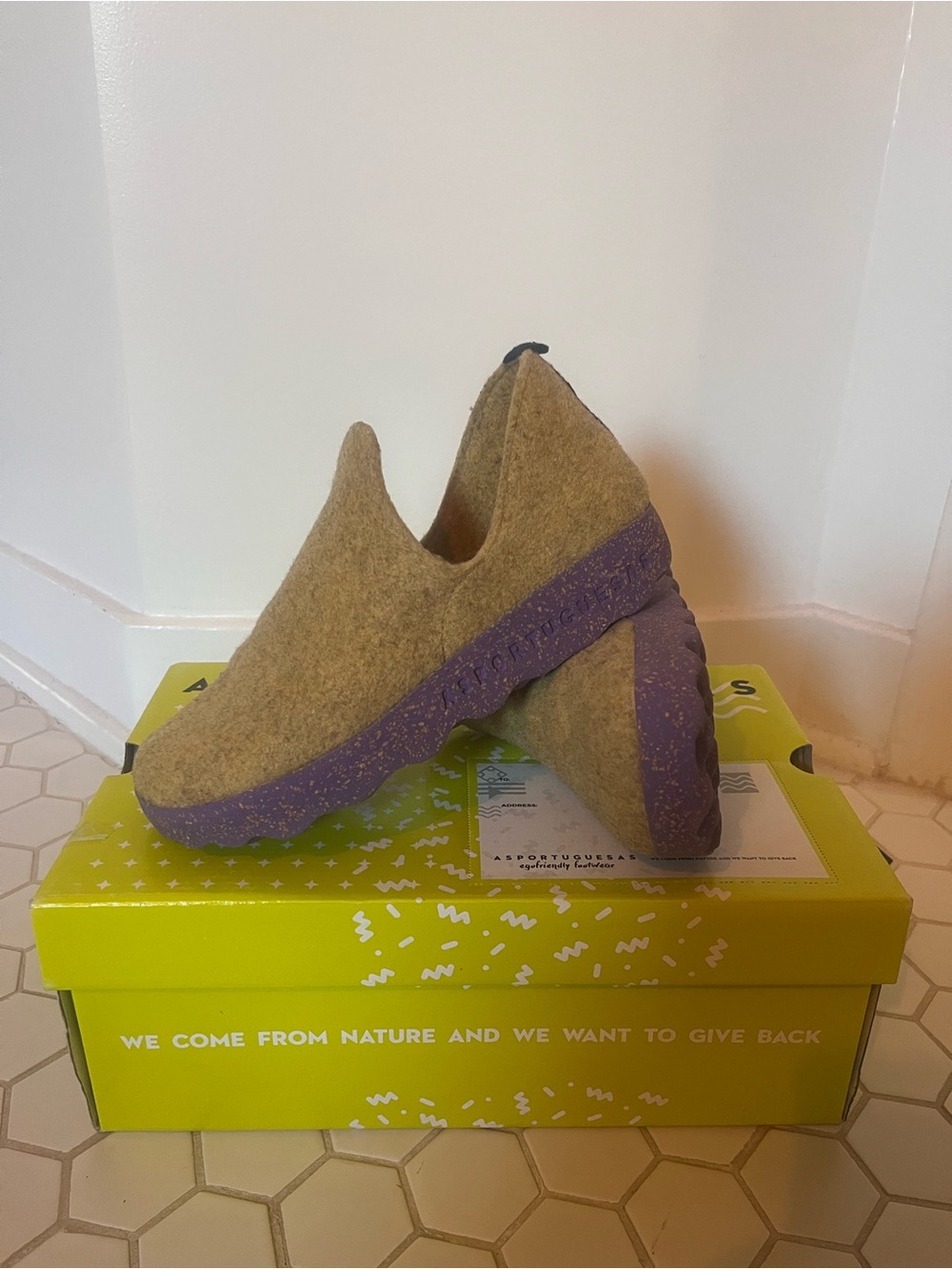 Asportuguesas City Slippers sz 37